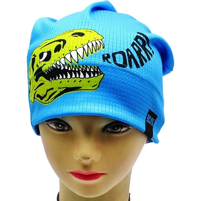 RDX F1184P čepice dlouhá Picowinter ROARRR světle modrá