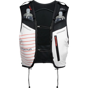 La Sportiva Раница за трейл бягане La Sportiva Trail Vest 5 Running vest - White / Cherry Tomato (502-8574-0213)