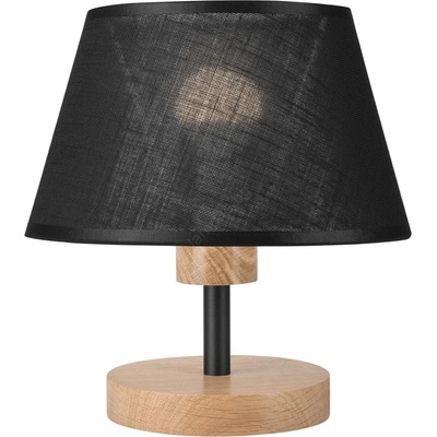 Brilagi - LED Настолна лампа ANTHONY 1xE14/40W/230V дъб/черен (BG1478)