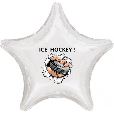 balonky.cz Balónek hvězda Ice Hockey puk