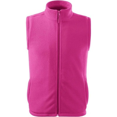 Malfini fleece vesta unisex Next 518 fuchsia red