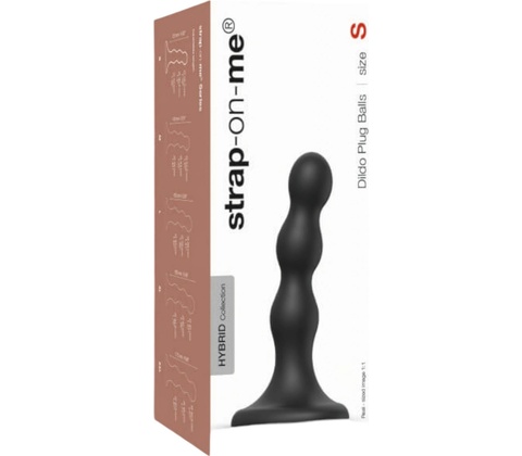 STRAP-ON-ME DILDO PLUG BALLS