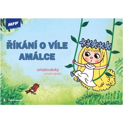 Omaľovánky MFP A4 Víla Amálka