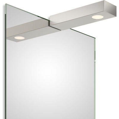 DECOR WALTHER Лампа над огледалото Flat 1 Clip On никел (0418734)