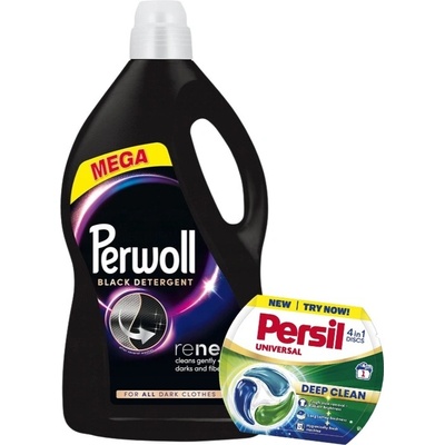 Perwoll prací gel na černé prádlo 3,84 l