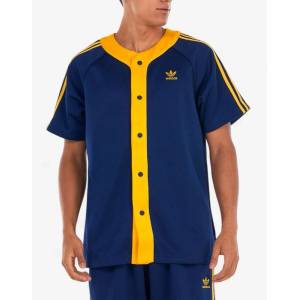 Adidas Originals Adicolor Classics+ Shirt Blue/Yellow - magazinko