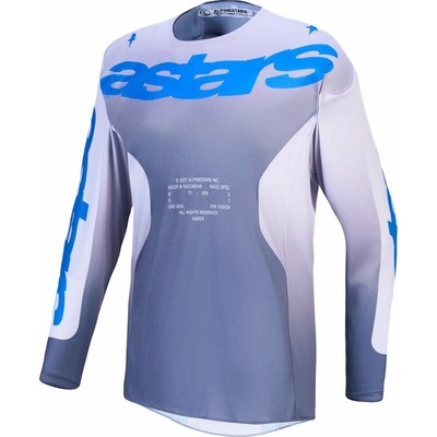 Alpinestars RACER AMBER 2027 tmavo sivá/svetlo sivá/modrá