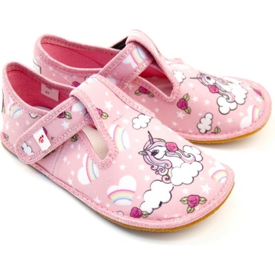 EF Barefoot papuče 395 Pink Unicorn – Zboží Dáma