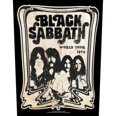 Nažehlovačka Black Sabbath - World Tour 1978