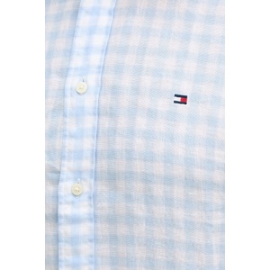 Tommy Hilfiger риза мъжка от лен (MW0MW42401)