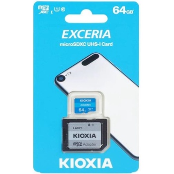 KIOXIA EXCERIA microSDXC UHS-I U1 64 GB LMEX1L064GG2