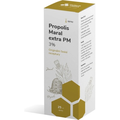 Purus Meda Propolis Maral extra 3% ústny sprej 25 ml