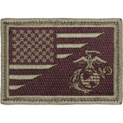ROTHCO Nášivka vlajka USA/USMC velcro