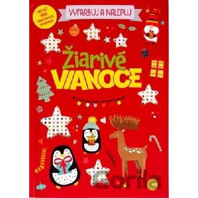 Vyfarbuj a nalepuj Žiarivé Vianoce