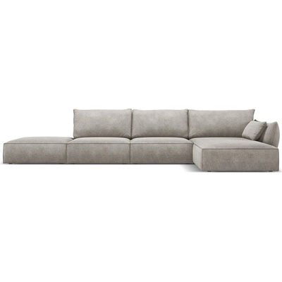 Mazzini Sofas rohová pohovka Vanda svetlo sivá