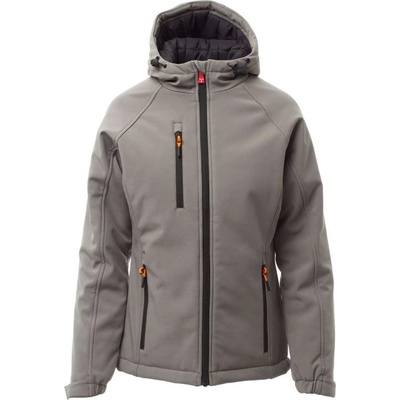 PAYPER gale pad lady s00579-p114 / Софтшел зимно яке с качулка - опушено/черно l (s00579p11413010l)