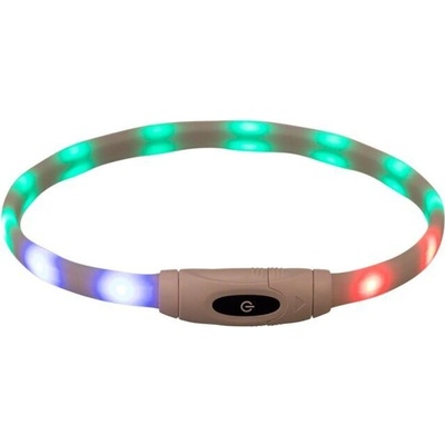 Trixie Flash USB svítící silikonový obojek