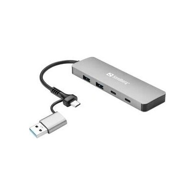 Sandberg USB-C/A to 2xUSB-A+2xUSB-C Hub 136-64
