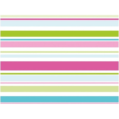 Artgeist Нетъкан текстил детски тапет 200 cm x 154 cm Bright Stripes - Artgeist (A1-LFTNT0635)