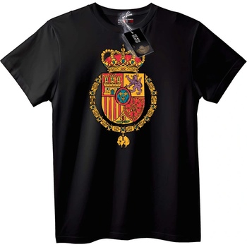 NOONEBRAND Тениска Хералдическа Корона - 3XL, Black
