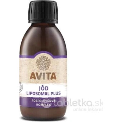 Avita Prírodný jód z kelpu Liposomal Plus 200 ml
