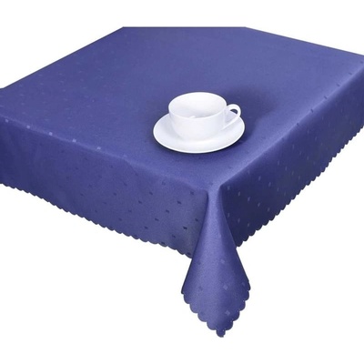 Forbyt Ubrus s nešpinivou úpravou obdélníčky modré 60x60 cm