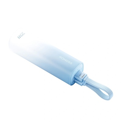 ROMOSS PSC05C Мини зарядно устройство 5000mAh 20W Синьо (PSC05P-121-7333H)