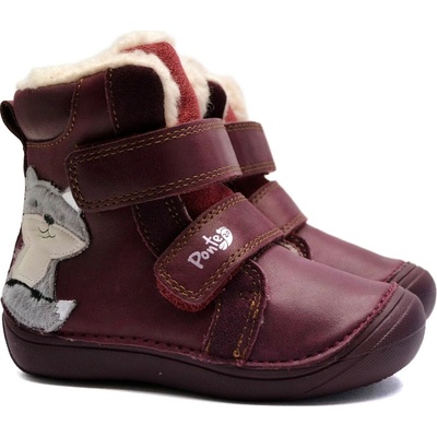 Ponte zimní obuv DA07-4-2213B raspberry