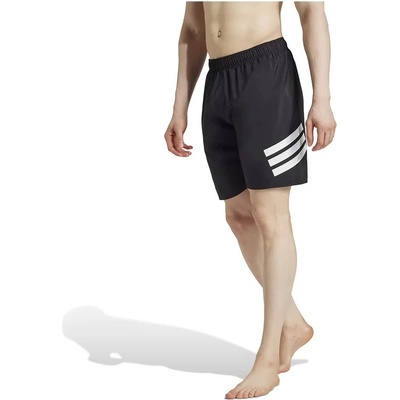Adidas Бански гащета Adidas Icon 3 Stripes 8´´ swimming shorts - Black (Black / White)