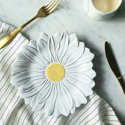 Vista Alegre Bordallo Pinheiro - Dezertný tanier Daisy 23 cm