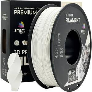Smart Print FG-S38-E1, 3D филамент, PLA, 1, 75mm, 1000g, Бял (Warm white) (FG-S38-E1)