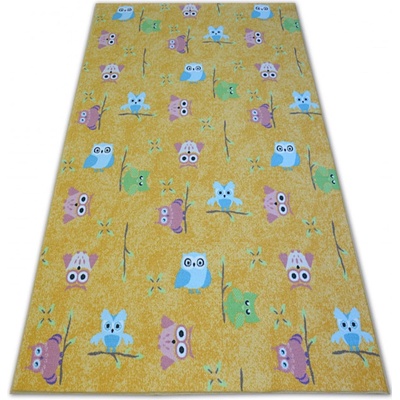 Nej-koberce OWLS sovičky žlutý