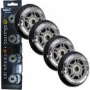 Nils Extreme PU 72 mm + Abec9 82 A 4 ks