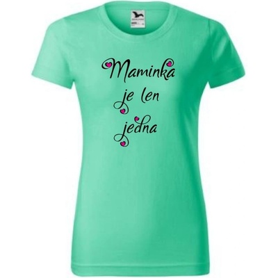 Vtipné tričko maminka srdiečka