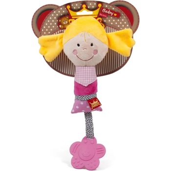 Амек Тойс Бебешка държалка с момиченце Розова (90637)