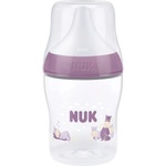 Nuk Шише със силиконов биберон NUK Perfect Match - 150 ml, размер S, 0 м+, хипо, розово (10215407) - ozone