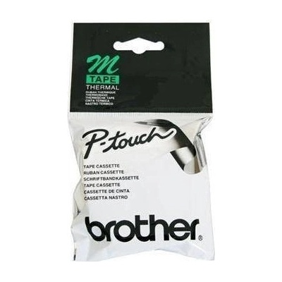 Páska Brother TM-K231 12 mm bílá-černá Páska, pro tiskárny samolepících štítků Brother PT-65, PT-75, PT-85, 12mm, 8m, nelaminovaná, bílá-černá MK231BZ