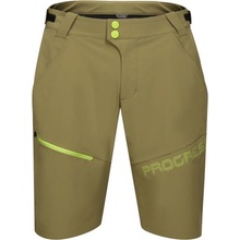 Progress Genius Bike Shorts Pánské tmavě zelená