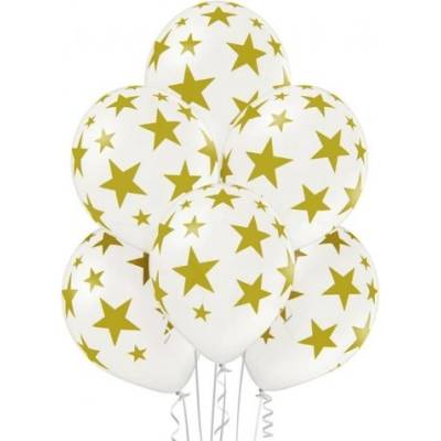 Godan Latexové balonky hvězdy 30 cm