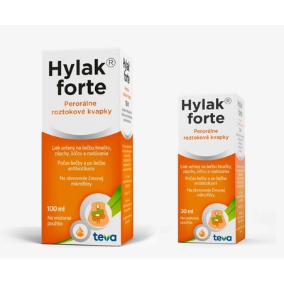 Hylak forte gtt.por.1 x 100 ml + Hylak forte gtt.por.1 x 30 ml