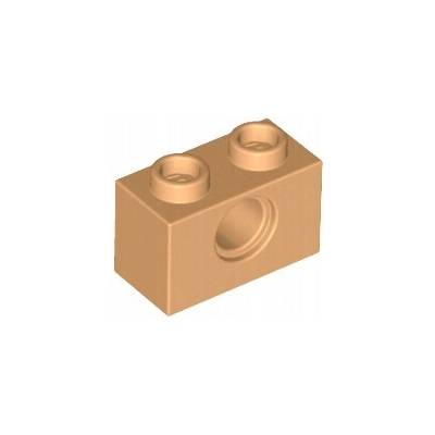 LEGO® 3700 Nosník 1X2 Nugát Stredný