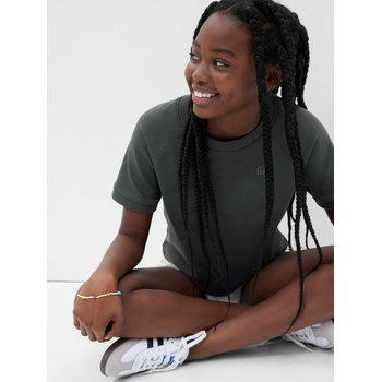 GAP Детска тениска crop GAP GAP | Siv | Момичешки | 104/110