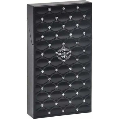 LUDOVKA PRIVATE Puzdro na cigarety SLIM DIAMOND čierne