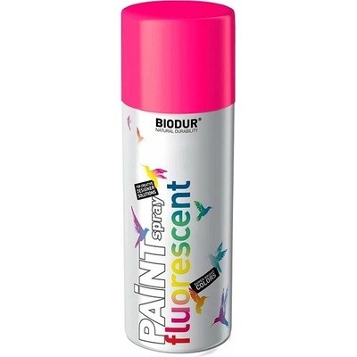 Biodur Fluorescenčná email 400 ml ružová
