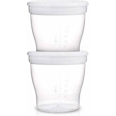 Canpol babies Контейнери за съхранение на кърма Canpol - 4 х 180 ml (12/204c)