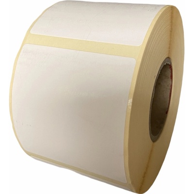 32 00186 - Etiketa 50 mm x 40 mm, Matný papier, Biela, Dutinka 40 mm, 2500 ks/kotúč, Permanentné lepidlo, Priemer kotúča 138 mm
