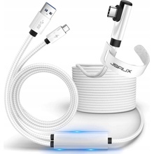 JSAUX CD0044 kabel 5M Meta Oculus Quest 2 1 Pro USB-C s úhlovou koncovkou USB-A