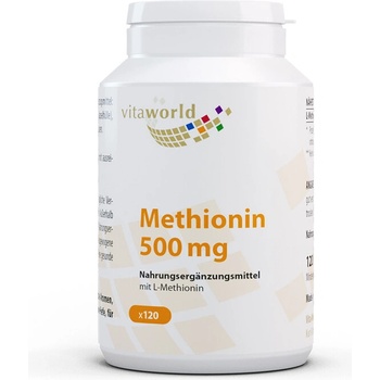 Vita World L-Метионин 500 mg 120 V капсули | Vita World (10940997 VW)