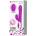 Pretty Love Dempsey Inflatable Rabbit Vibrator Purple