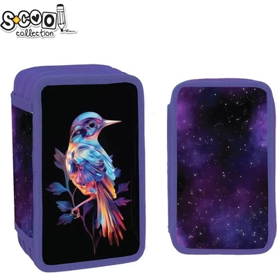 S-Cool Несесер S-COOL с 3 ципа, 39 части Birdy